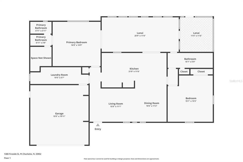 На продажу: $299,000 (2 спален, 2 ванн, 1740 Квадратных фут)