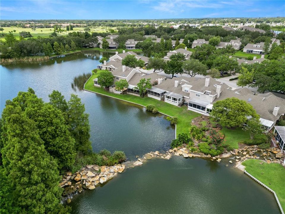 View of both Ponds