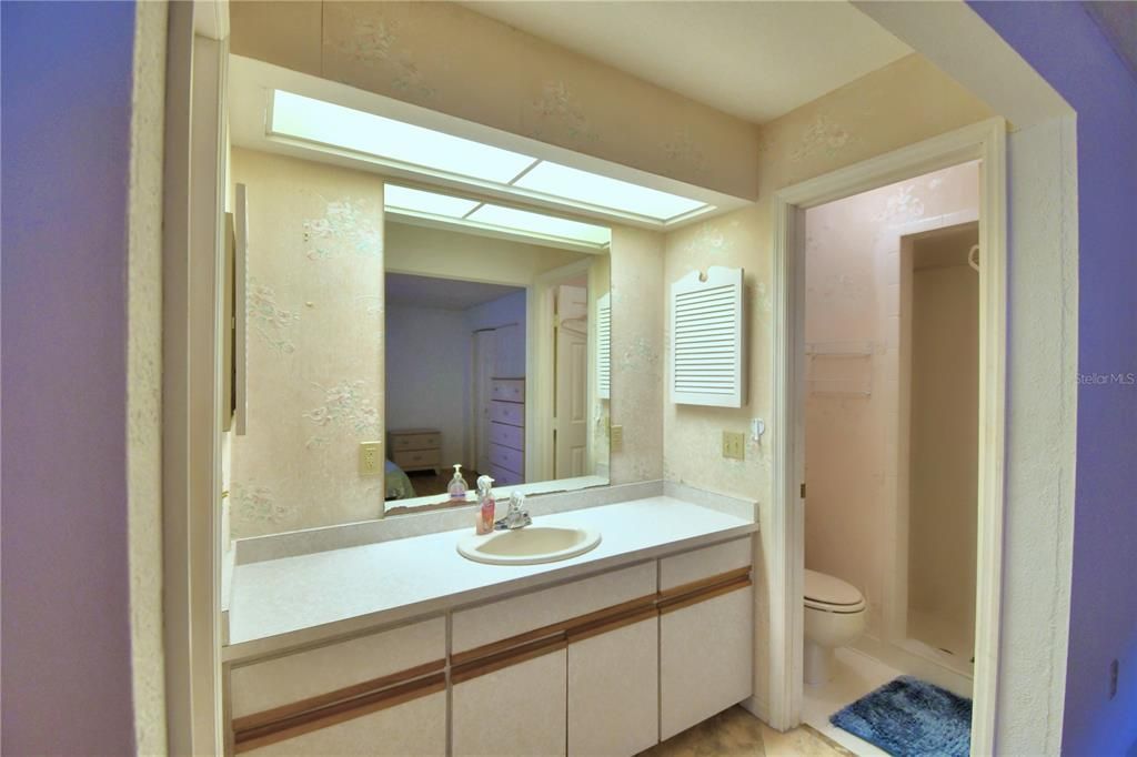 Toilet closet and shower