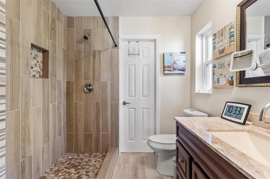 Primary Bath with dual shower heads