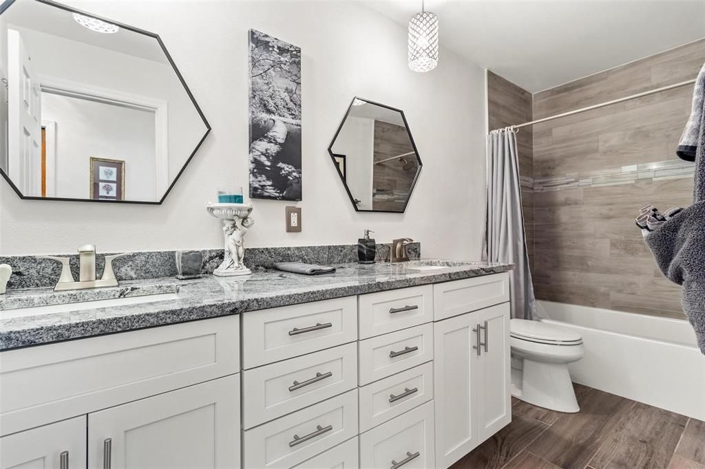 Guest Bath with dual sinks