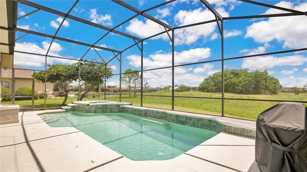 Screened Lanai overlooking Conservation