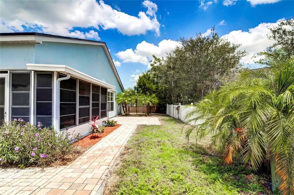 Rear Patio