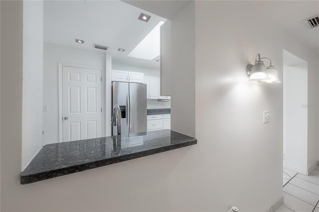 Rear family room with wall-to-wall closets