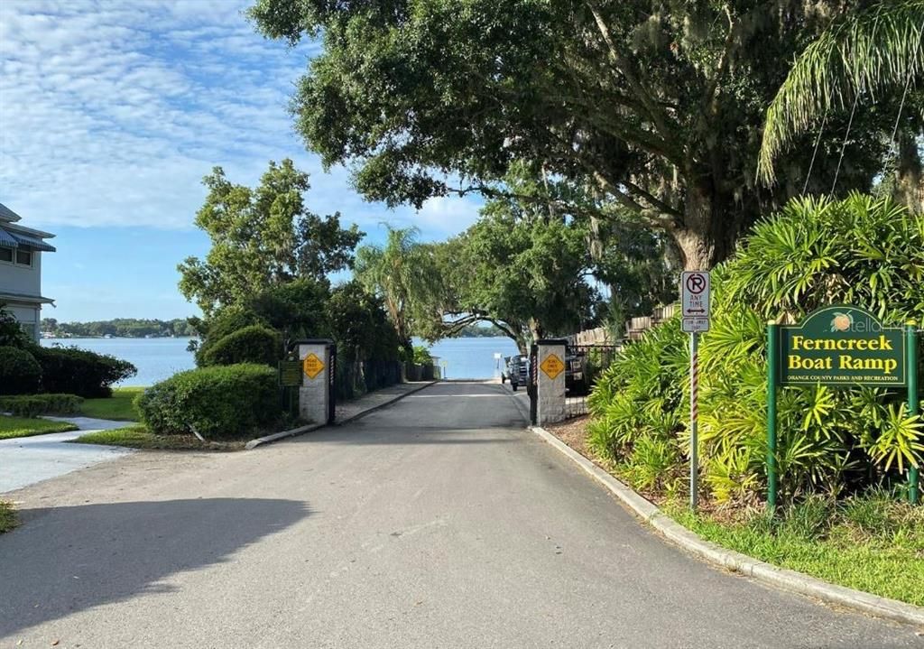 Ferncreek Boat Ramp