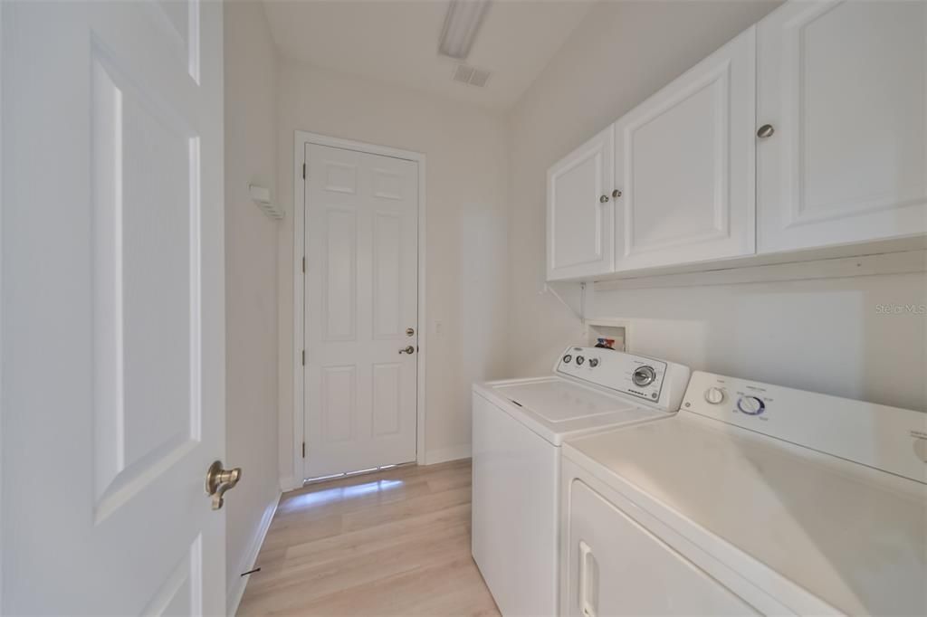 Laundry Room off the garage