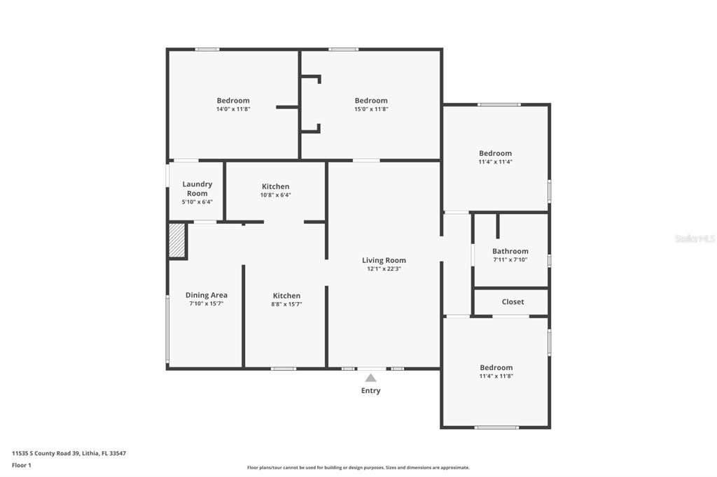 For Sale: $650,000 (2 beds, 1 baths, 1394 Square Feet)