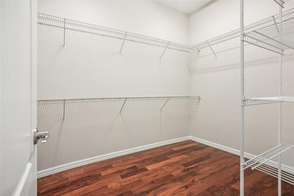 Primary bedroom closet