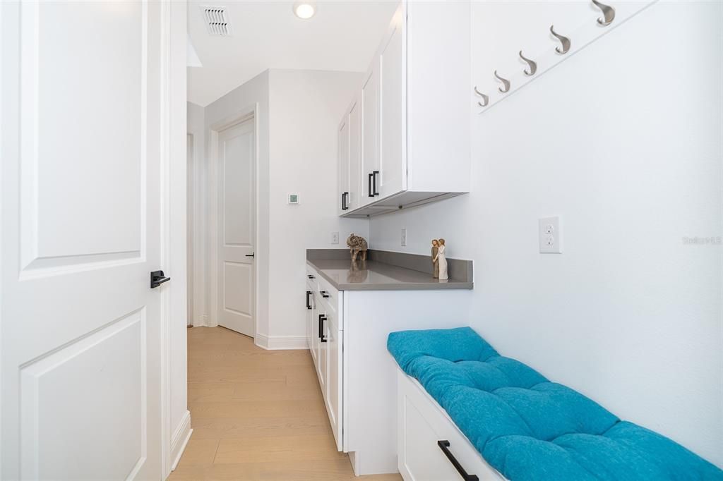 Drop Zone to Laundry Room