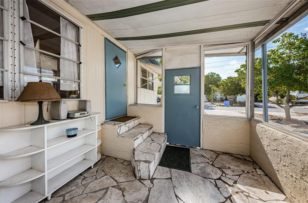 Screened porch