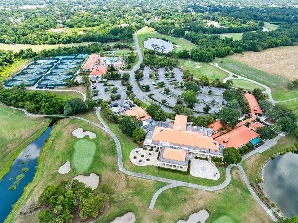 Aerial View of Interlachen Country Club just 2 miles away
