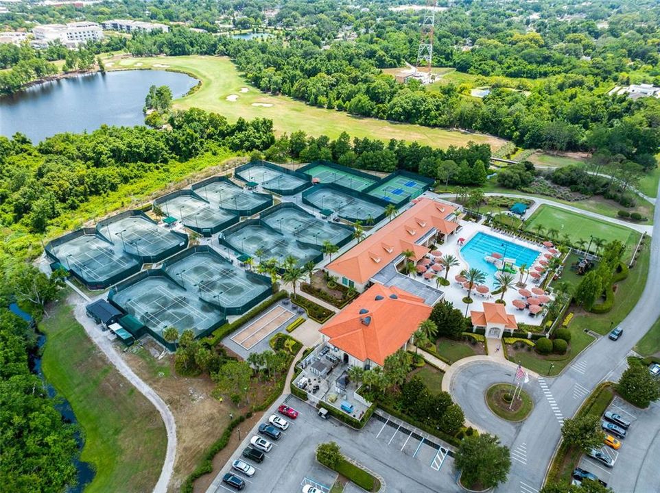 Aerial View of Interlachen Country Club