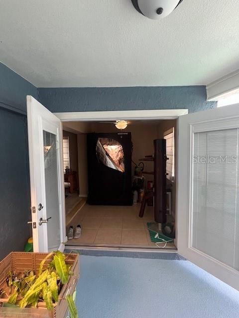 Master bedroom hallway to bath and closet