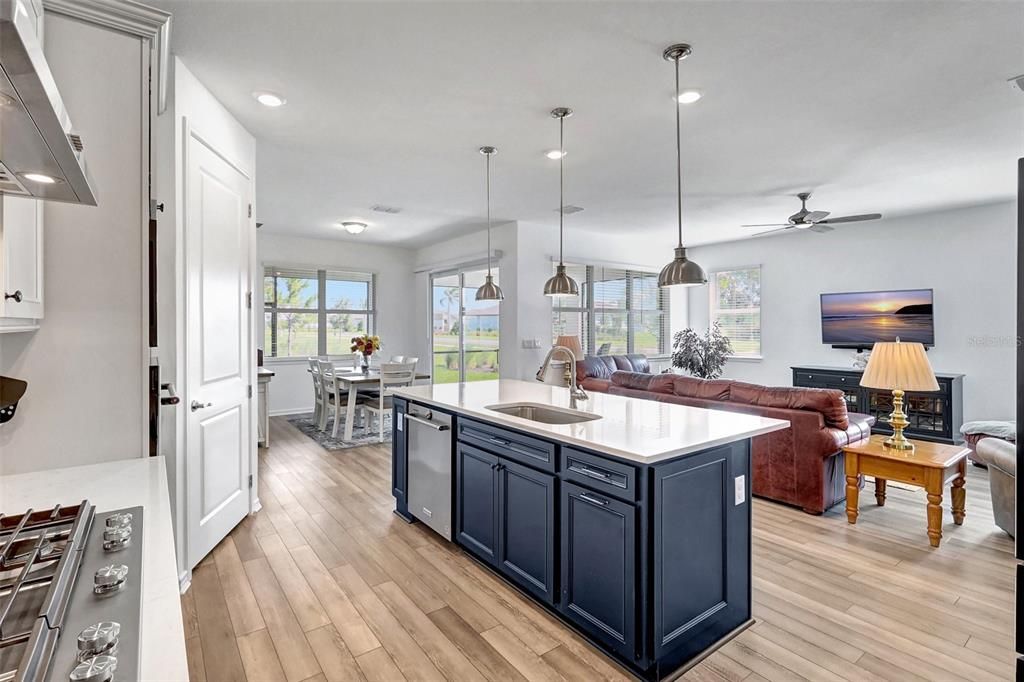 Kitchen - Open Floor Plan