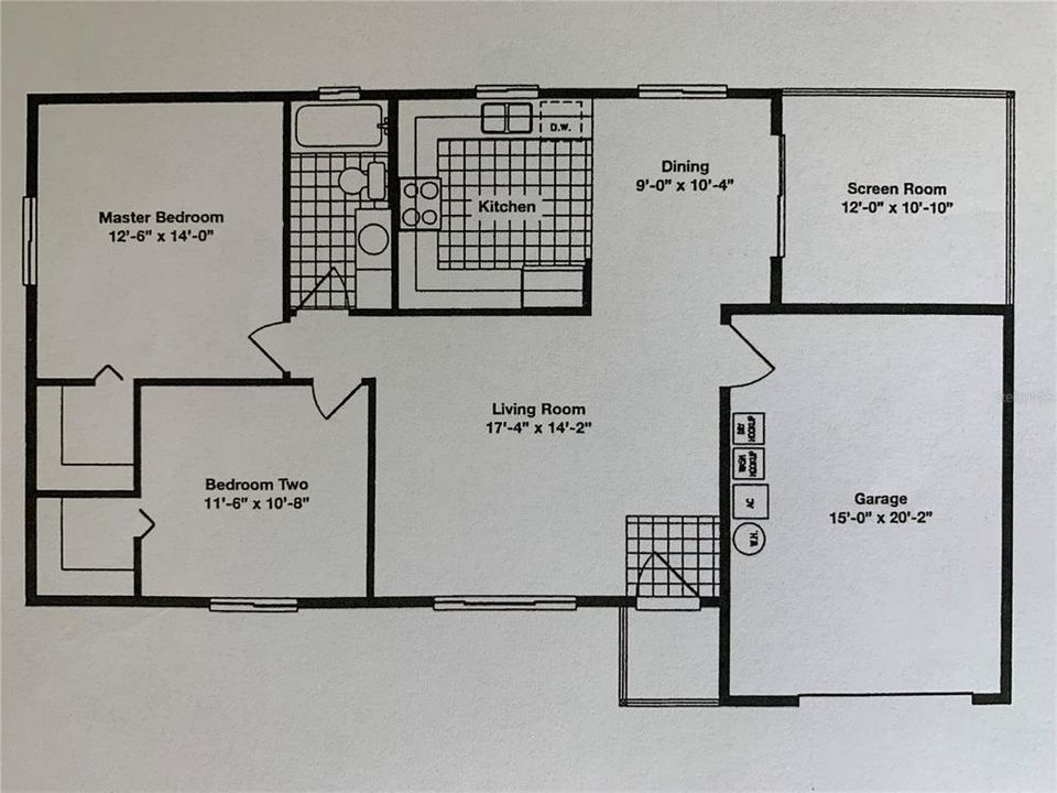 Active With Contract: $219,000 (2 beds, 1 baths, 943 Square Feet)