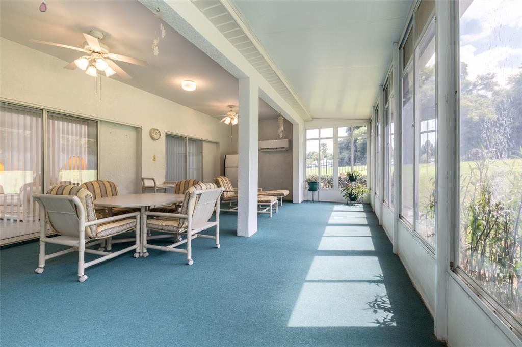 French Doors let into your enclosed, Climate-Controlled Lanai