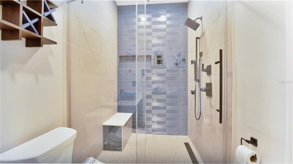 Gorgeous Shower in Second Bathroom