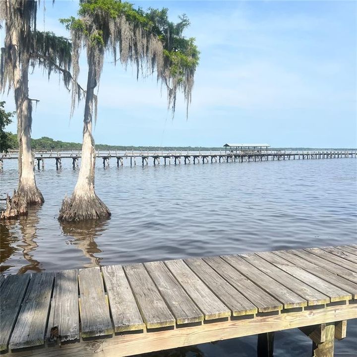 Community boat ramp