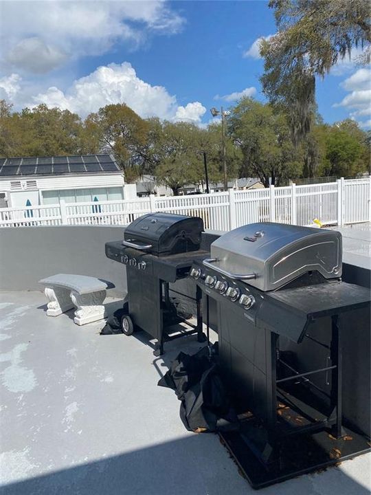 Cook Area by Pool