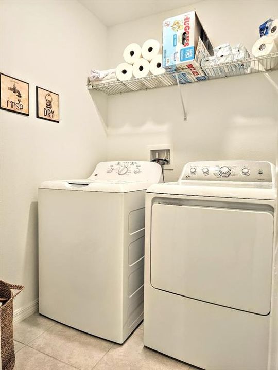 Upstairs Laundry w/ washer & dryer included in rent