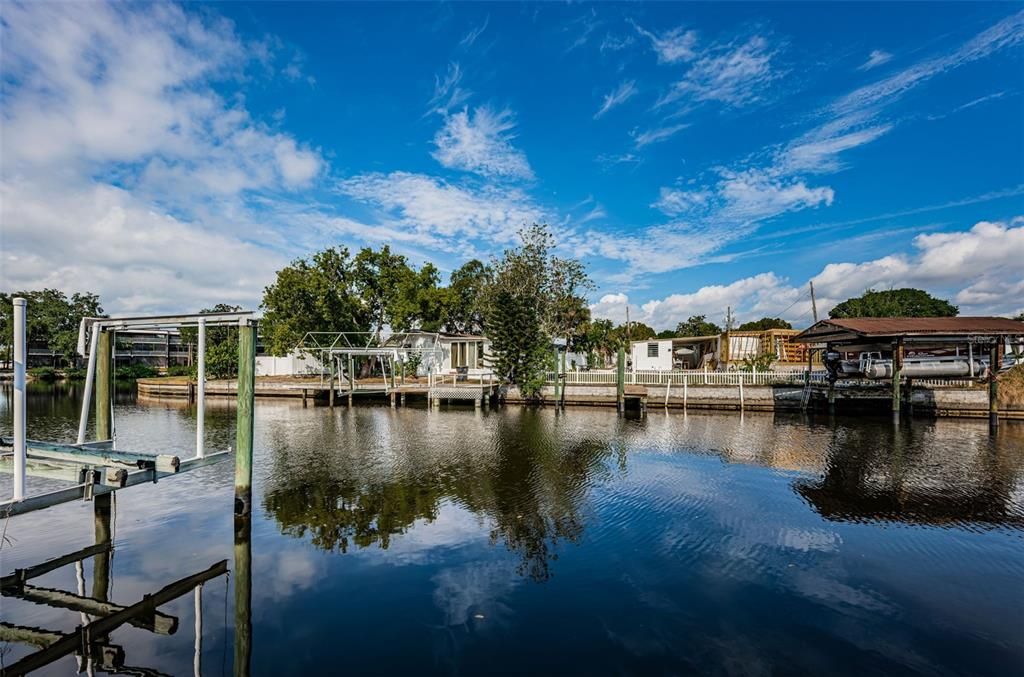 Water view of Saltwater Canal