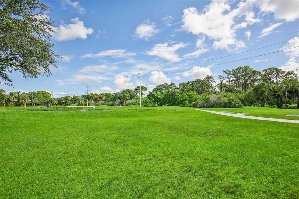 Lagoon and Golf Course