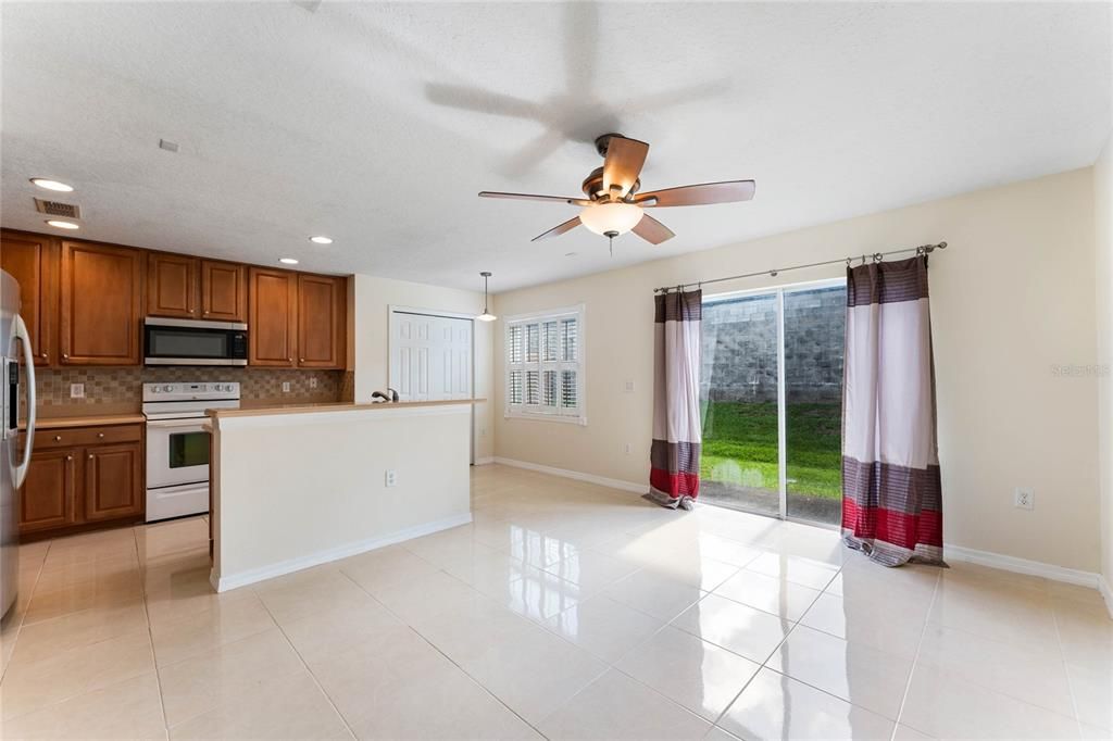 Living Room and Kitchen