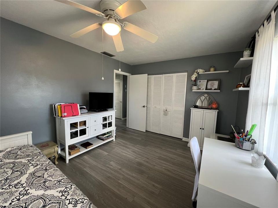 2nd Bedroom with Built-In Closet (2ND BEDROOM: 13X13)