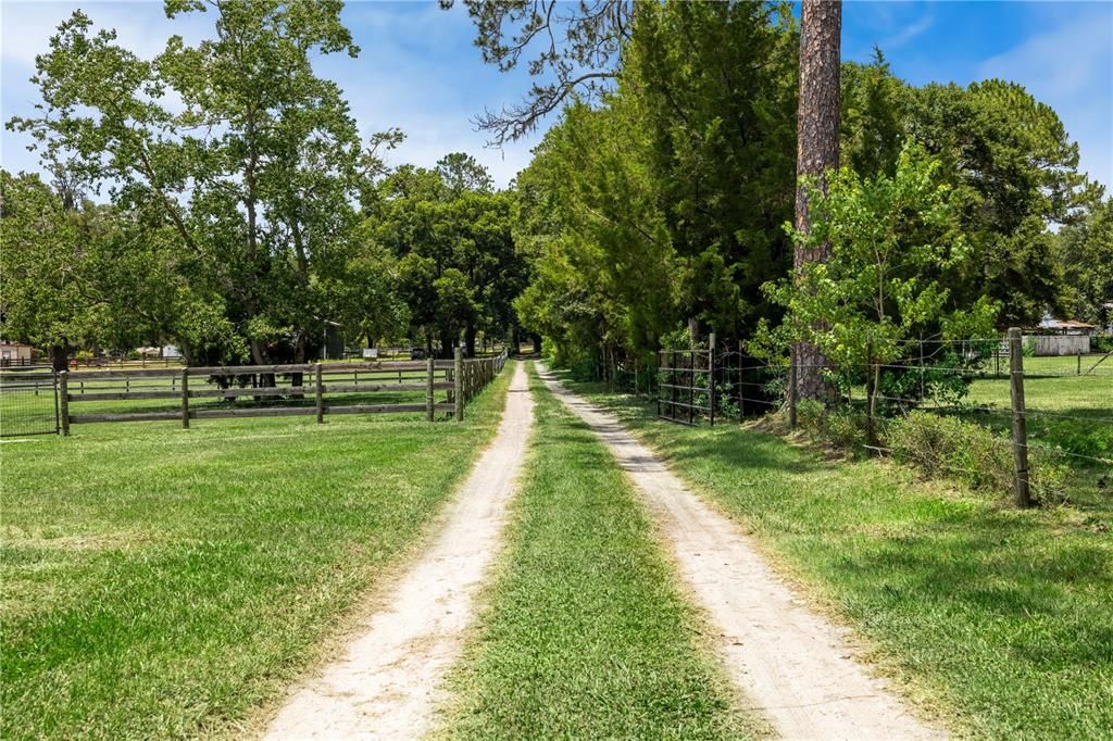 Private driveway