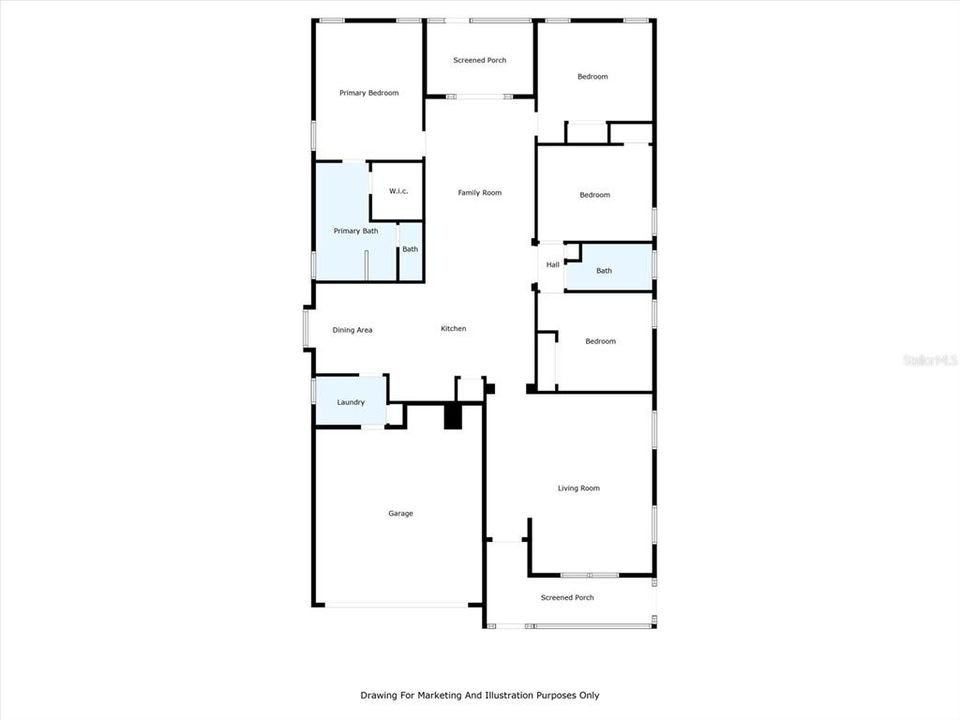 На продажу: $379,000 (4 спален, 2 ванн, 2100 Квадратных фут)