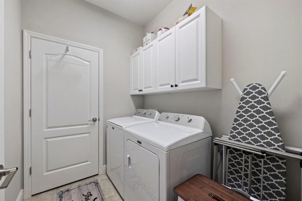 Laundry Room off the garage.