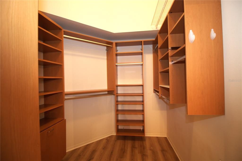 Primary Bedroom Walk-in closet