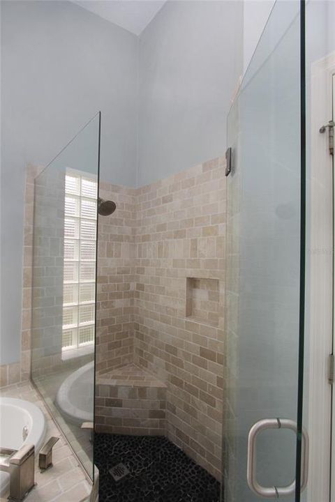 remodeled shower