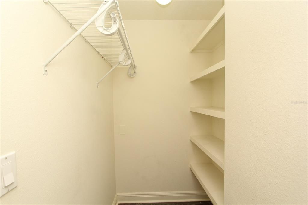 2nd bedroom walk in closet