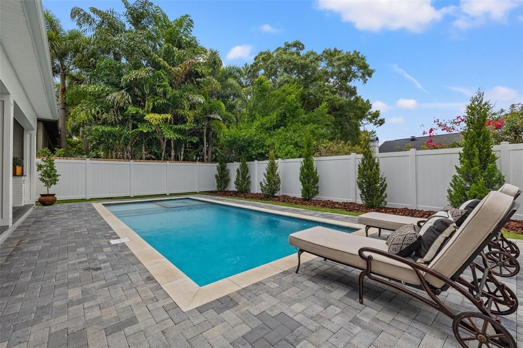 Sparkling Salt Water Pool/ Spa, and fenced yard!