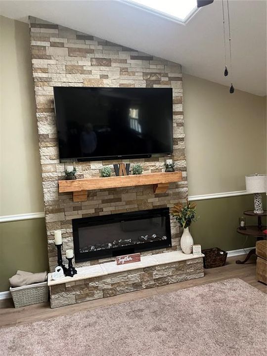 Living Room Fireplace - Main Home