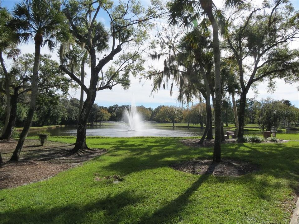Meadows Entrance Fountain