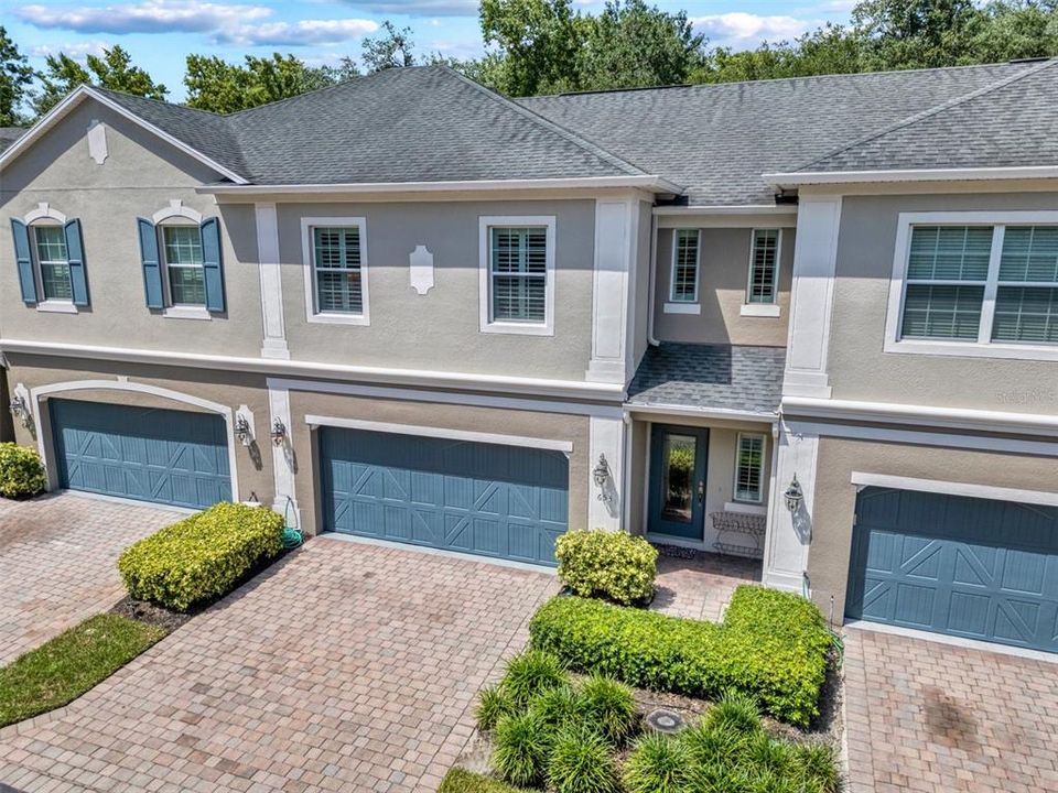 2 car garage and paved driveway allows for ample parking space