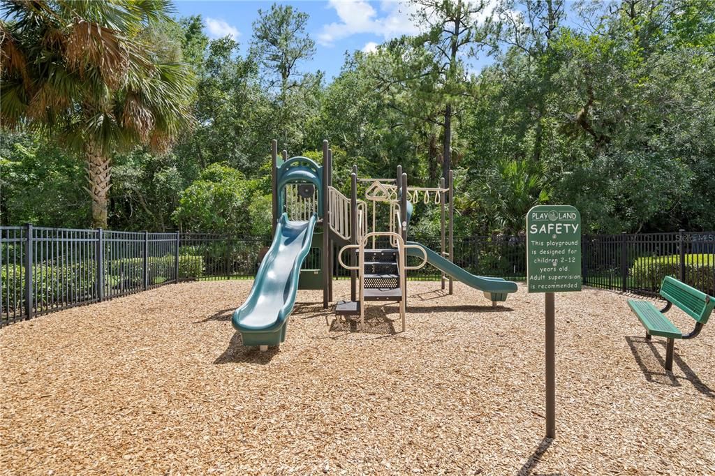 Community playground steps away