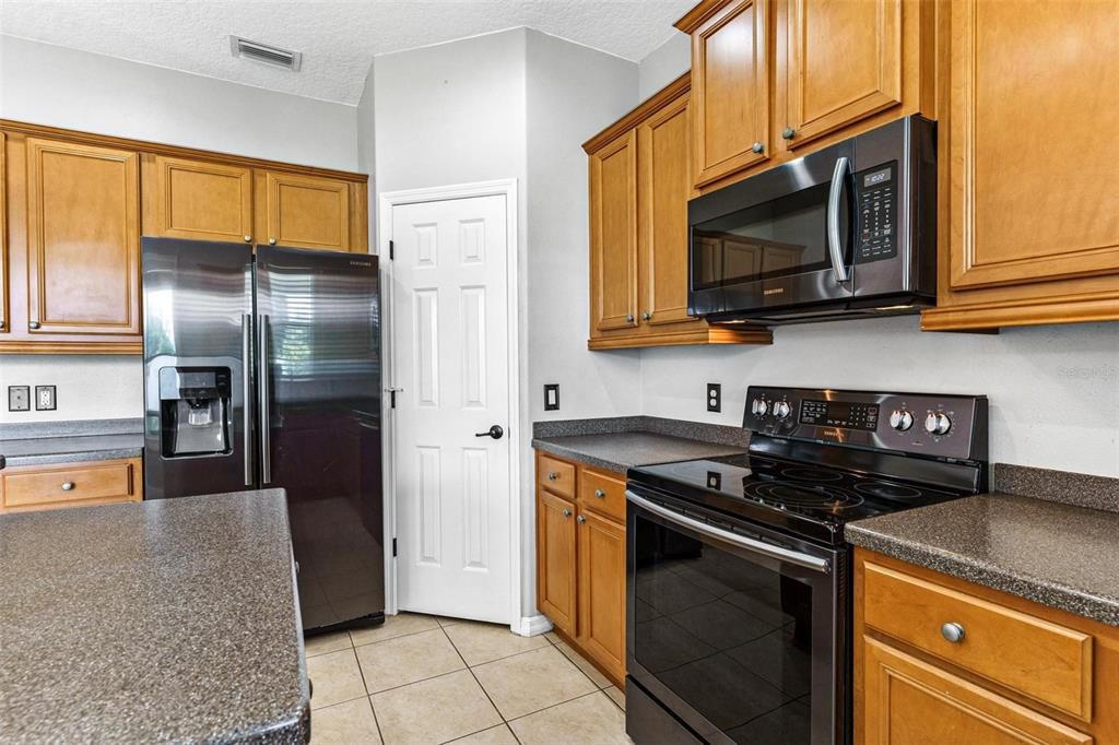 Kitchen with Closet Pantry