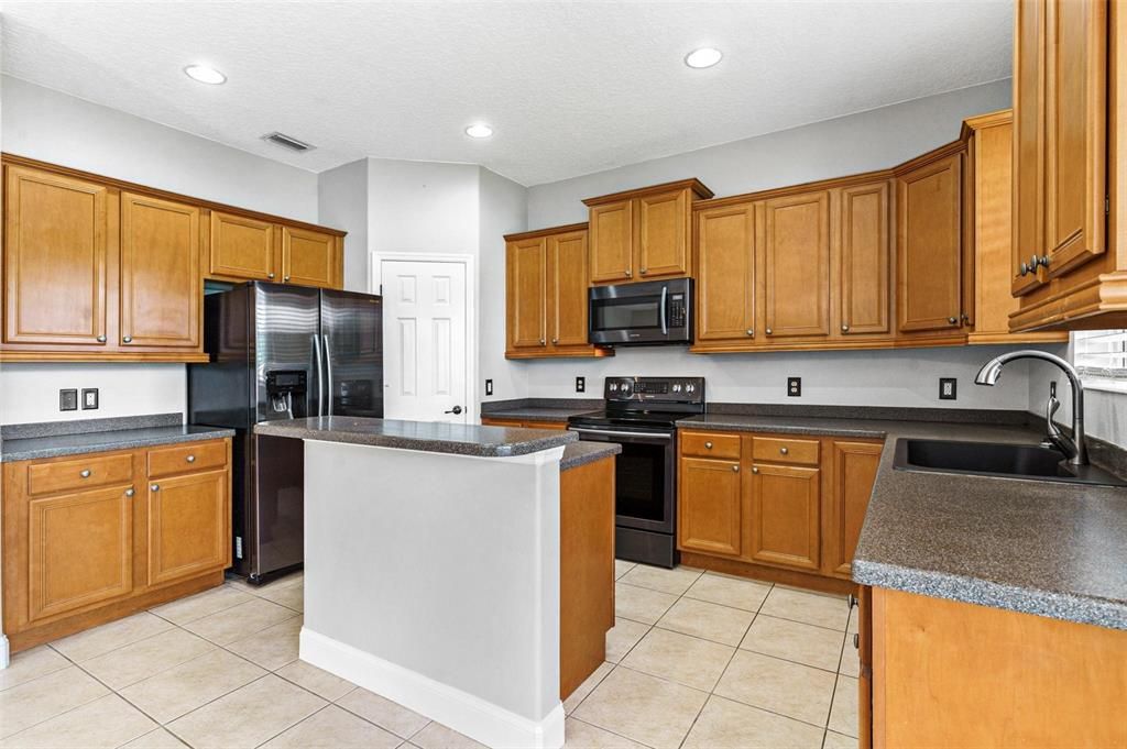 Kitchen with Plenty of Storage