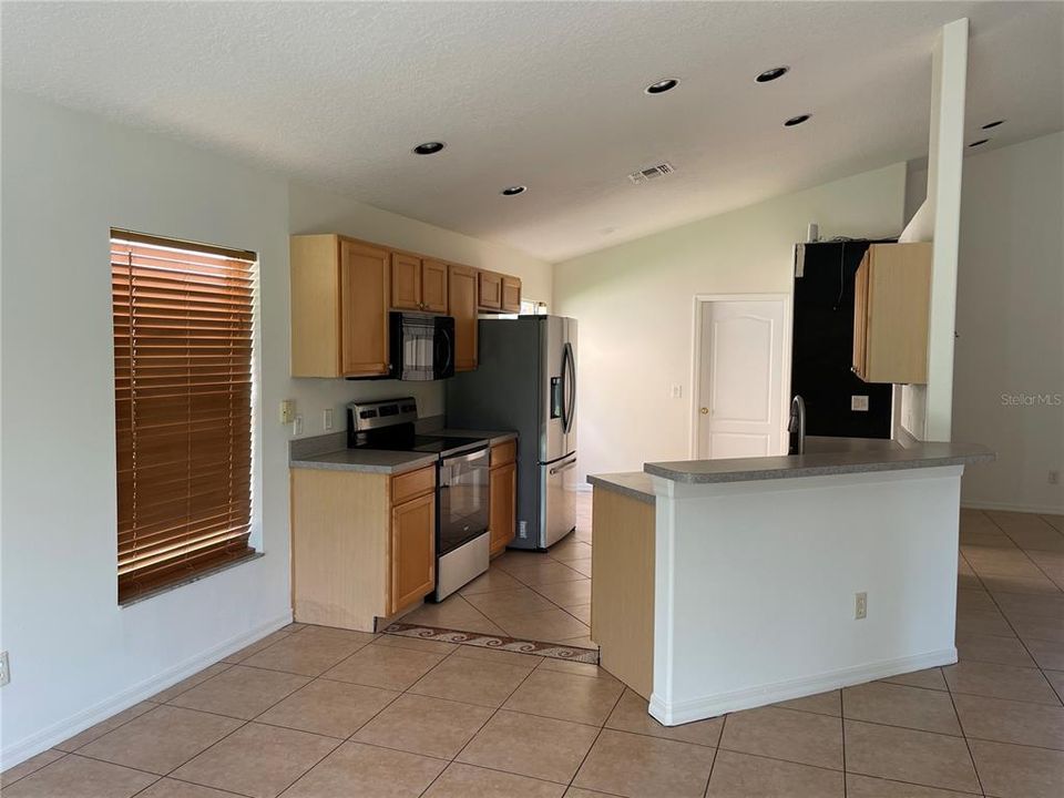 Kitchen from family room