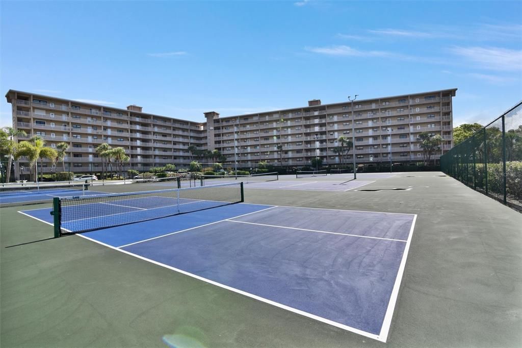 Lighted Tennis courts