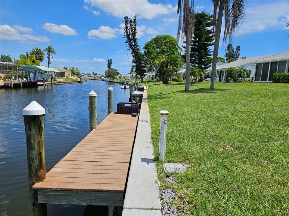 Gated boat/trailer/RV storage area onsite