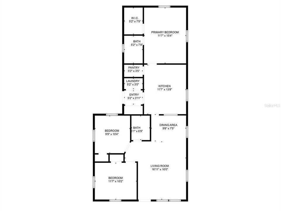 For Sale: $385,000 (3 beds, 2 baths, 1164 Square Feet)