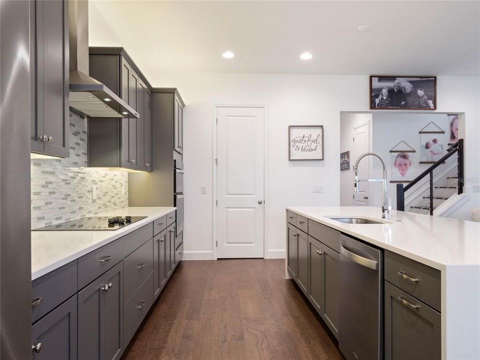 Grey cabinets