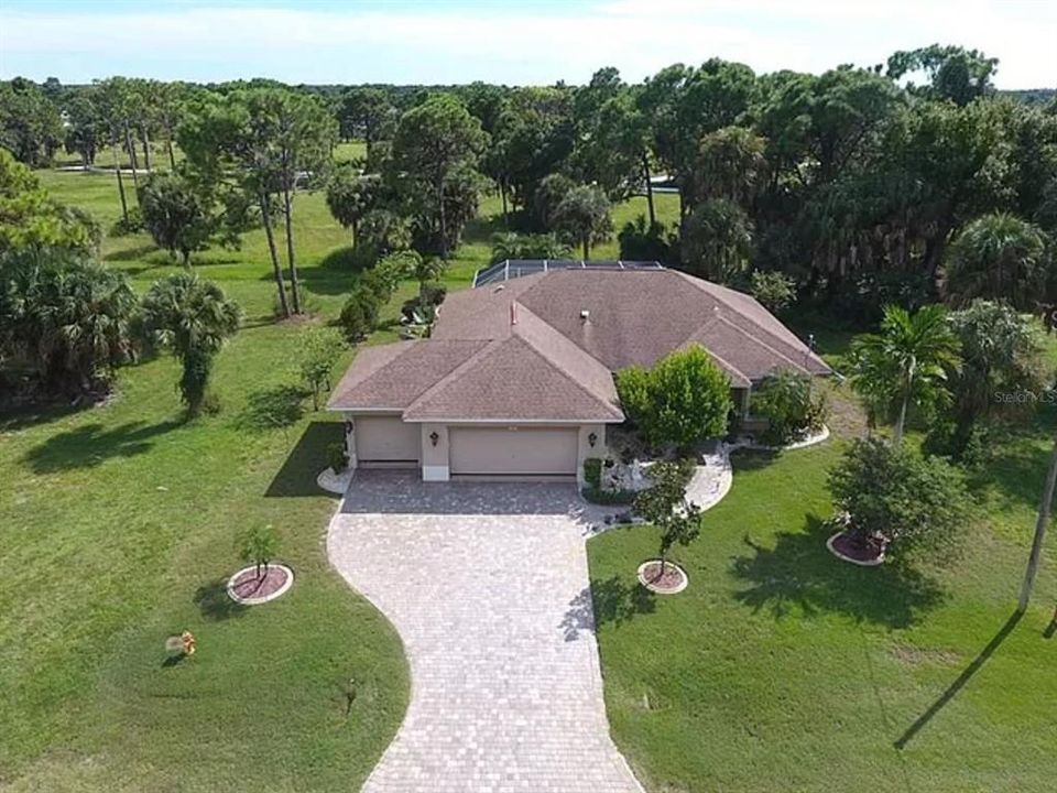 Aerial View of Home