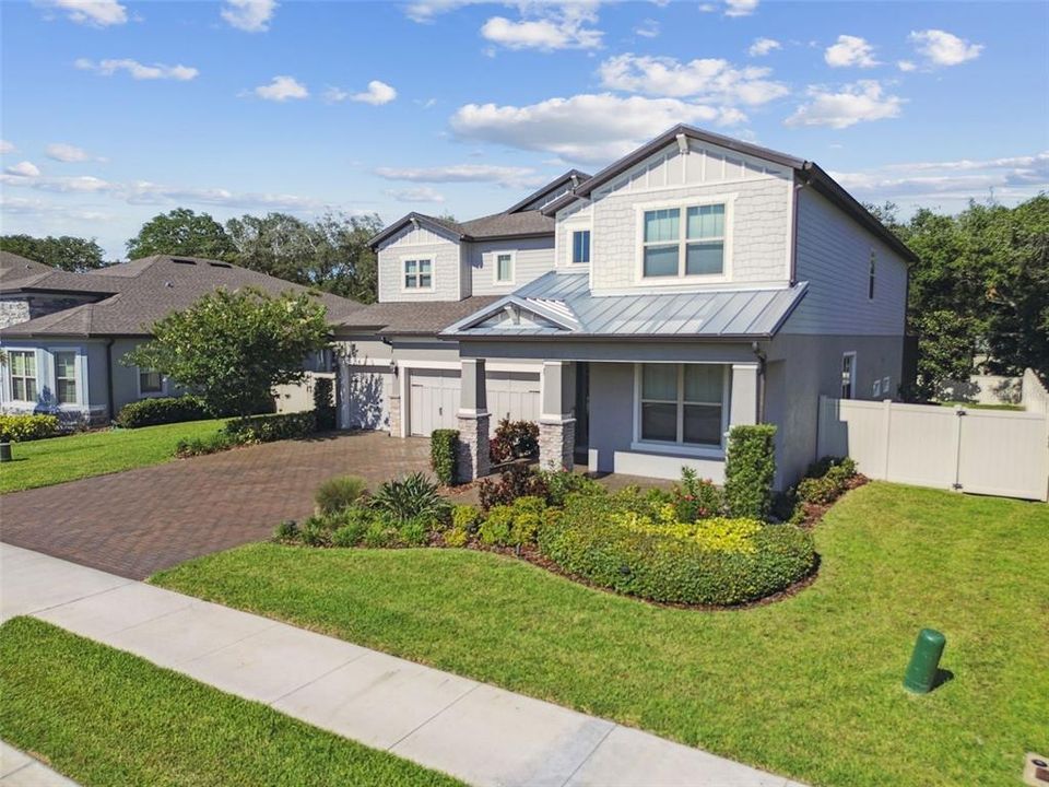 Gated Neighborhood with Sidewalks