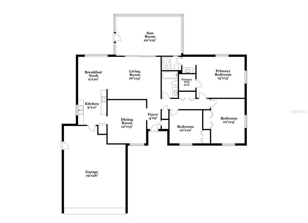 For Rent: $2,345 (3 beds, 2 baths, 1376 Square Feet)