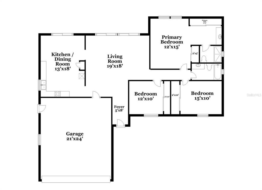 Active With Contract: $2,295 (3 beds, 2 baths, 1420 Square Feet)